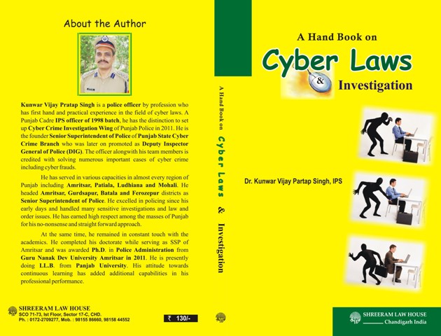 Kunwar writes a book on Cyber Laws