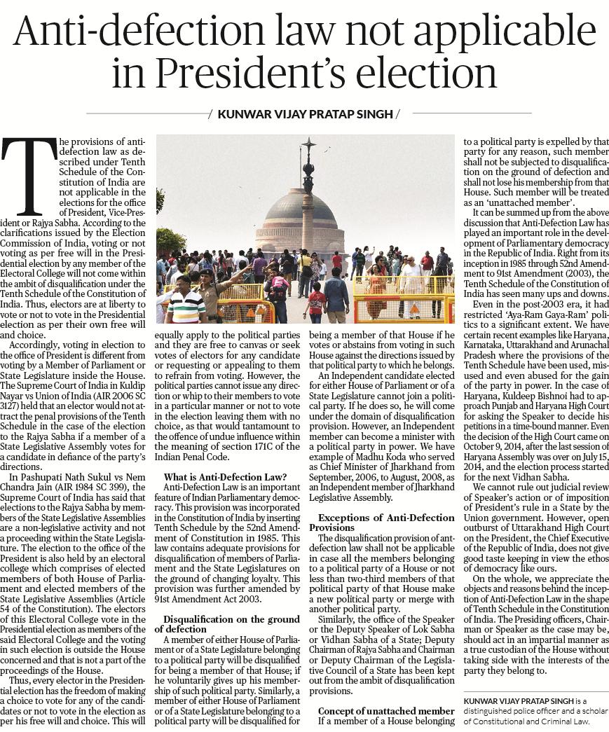 Election of President of India